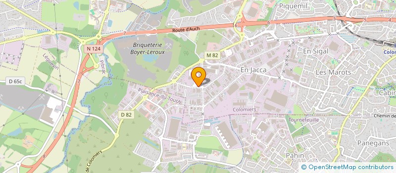 localisation de l'entreprise EN JACCA à COLOMIERS