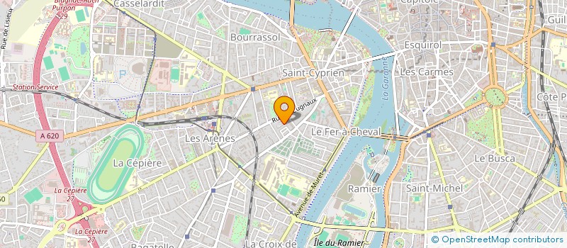 localisation de l'entreprise EN-JEUX à TOULOUSE