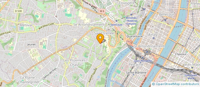 localisation de l'entreprise EN'JEUX COMMUNS 69  LYON