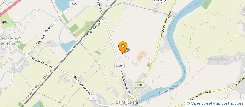 localisation de l'entreprise EN JOIE  SAINT JULIEN