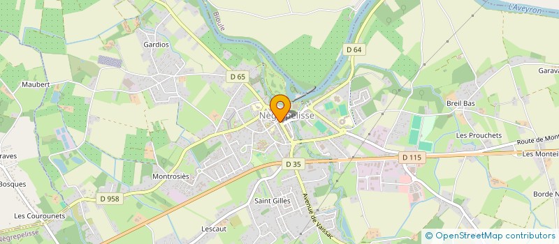 localisation de l'entreprise EN K DE FAIM à NEGREPELISSE