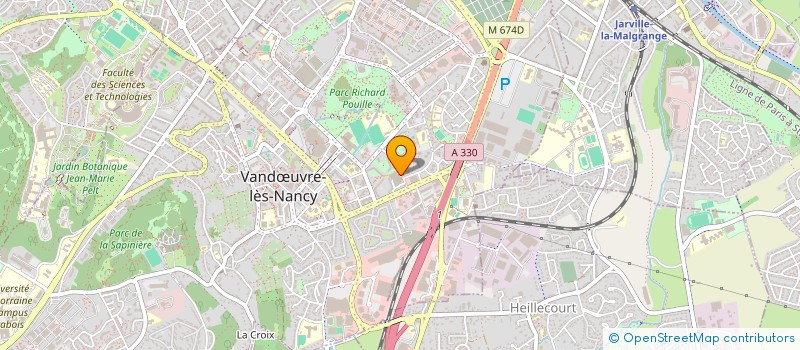 localisation de l'entreprise EN-KE  VANDUVRE-LES-NANCY