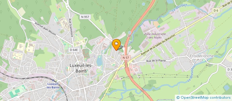 localisation de l'entreprise EN LA GRANDE TAILLE à LUXEUIL-LES-BAINS