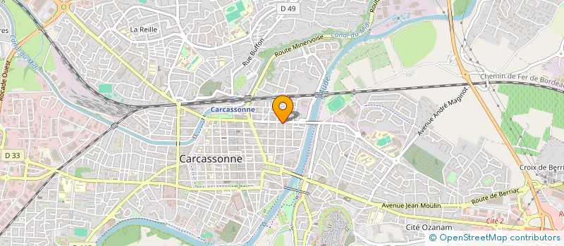 localisation de l'entreprise EN LANGUEDOC à CARCASSONNE