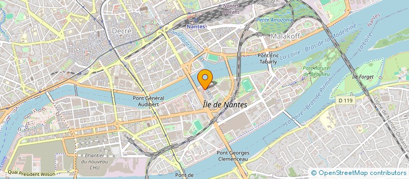 localisation de l'entreprise EN LEGENDE RECORDS  NANTES