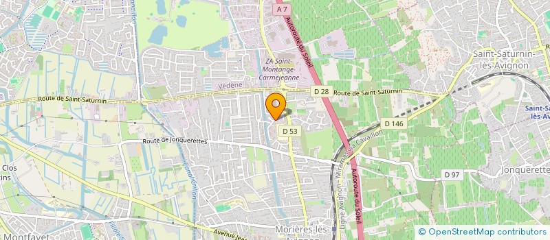 localisation de l'entreprise EN LIBERTE  MORIERES-LES-AVIGNON