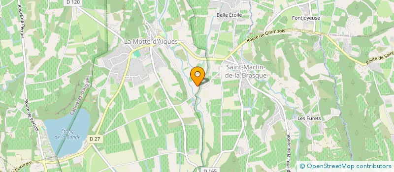 localisation de l'entreprise EN LIEN  LA MOTTE-D'AIGUES