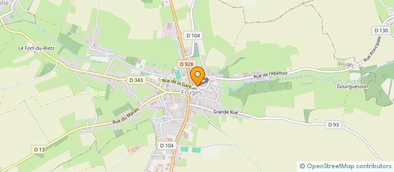 localisation de l'entreprise EN MARCHE à FRUGES