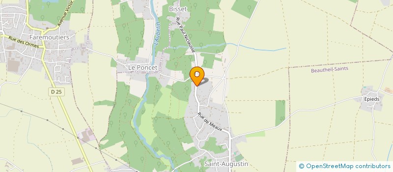 localisation de l'entreprise EN MARCHE AVEC OSCAR  SAINT-AUGUSTIN