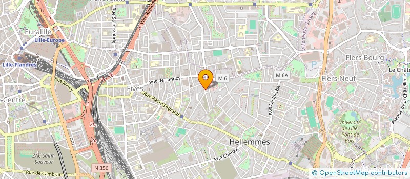 localisation de l'entreprise EN MARCHE POUR L'AVENTURE à LILLE