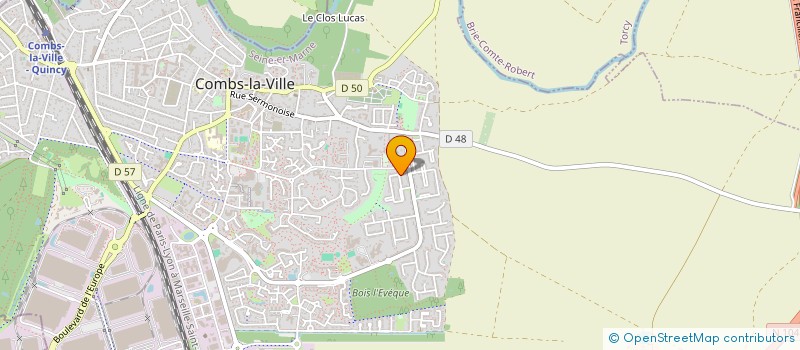 localisation de l'entreprise EN MARCHE VERS LA FORME  COMBS-LA-VILLE