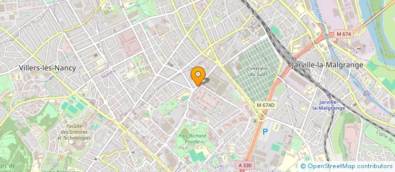 localisation de l'entreprise EN MODE à VANDŒUVRE-LES-NANCY