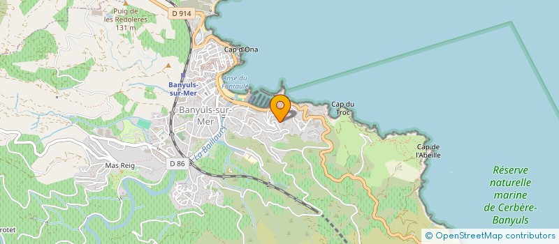 localisation de l'entreprise EN MODE SALTO  BANYULS-SUR-MER