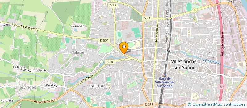 localisation de l'entreprise EN MON ART ET CONSCIENCE  GLEIZE