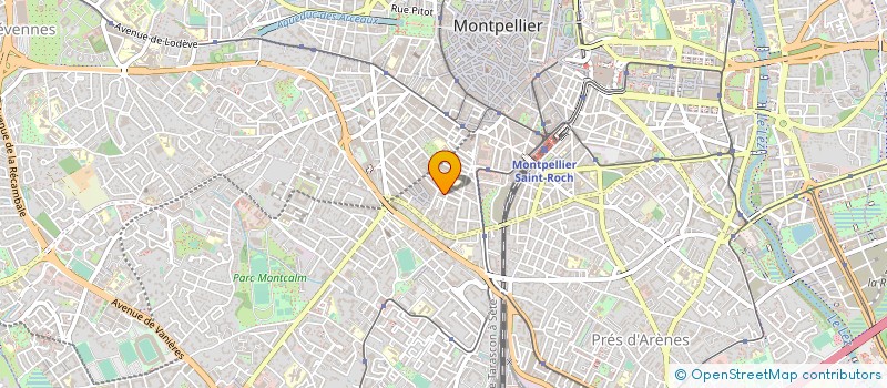 localisation de l'entreprise EN MOUVANCE à MONTPELLIER
