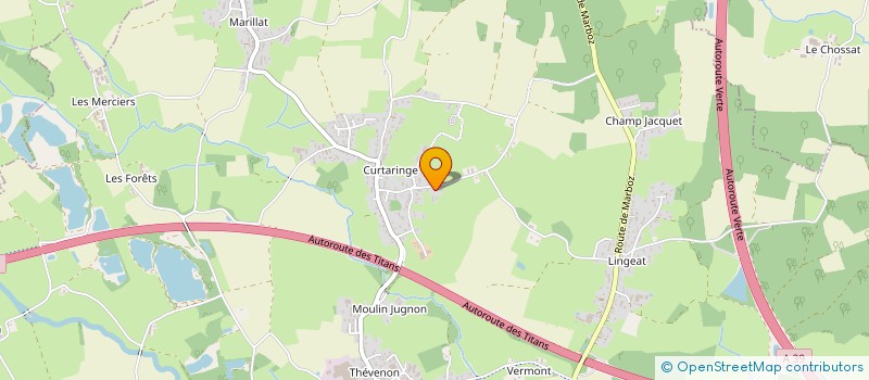 localisation de l'entreprise EN MOUVEMEN''T  VIRIAT