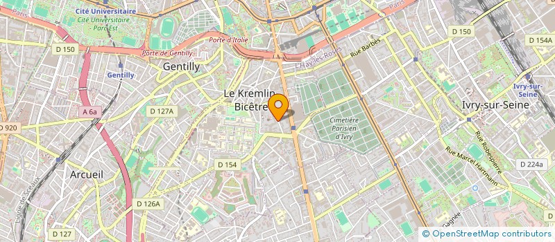 localisation de l'entreprise EN NOTRE COMPAGNIE à LE KREMLIN-BICETRE