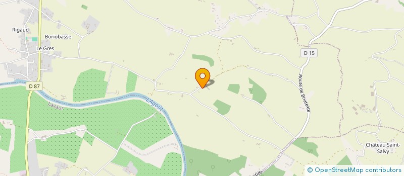 localisation de l'entreprise EN PAGES  AMBRES