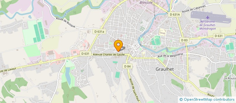 localisation de l'entreprise EN PARTAGES à GRAULHET