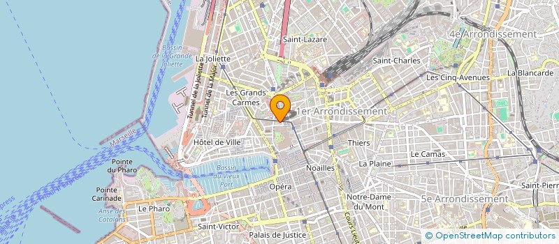 localisation de l'entreprise EN PARTANCE à MARSEILLE