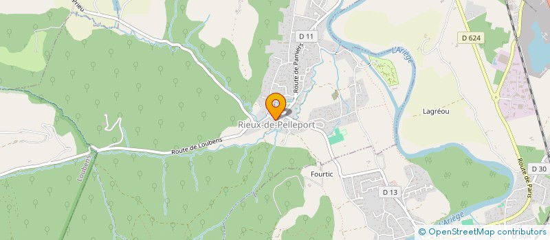 localisation de l'entreprise EN-PE-RI-CAR à RIEUX-DE-PELLEPORT