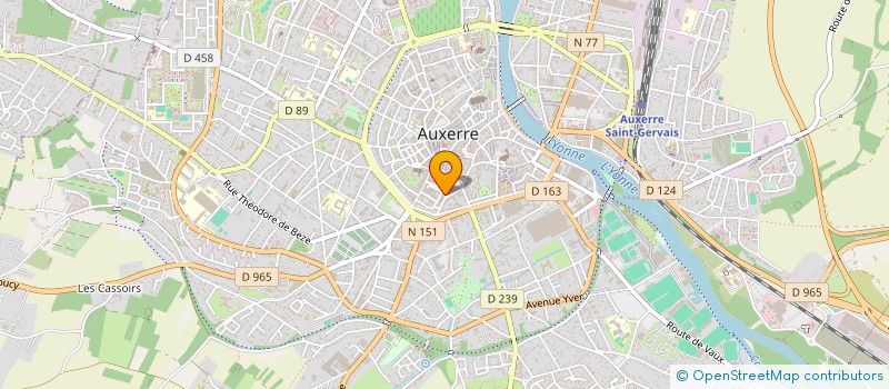 localisation de l'entreprise EN PERSONNE  AUXERRE