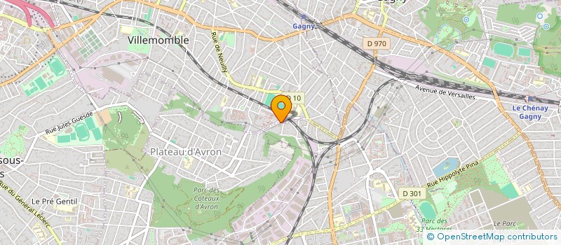 localisation de l'entreprise EN PHASE à NEUILLY-SUR-MARNE