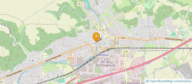localisation de l'entreprise EN PL'AIN CHOEUR à MONTLUEL
