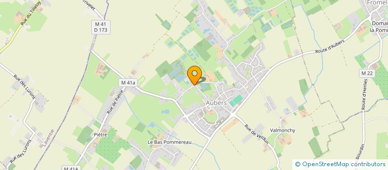 localisation de l'entreprise EN PLEIN AIR à AUBERS