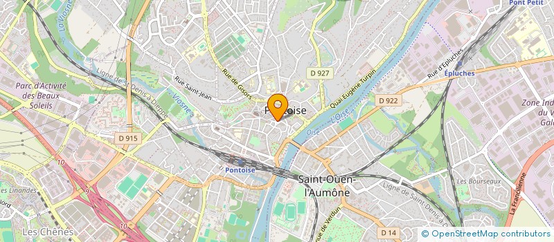 localisation de l'entreprise EN PLEIN ESSOR à PONTOISE