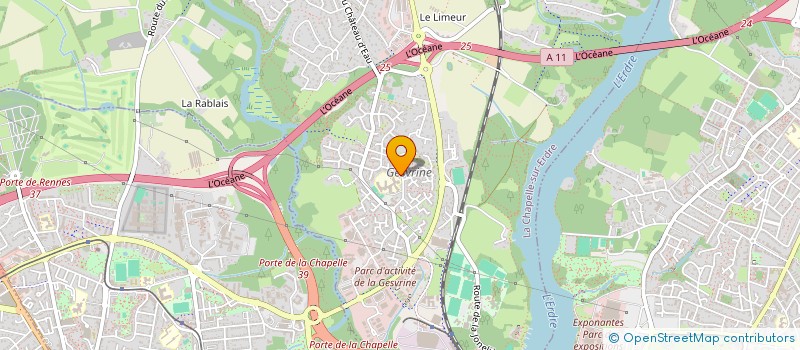 localisation de l'entreprise EN POUSSETTE SUZETTE  LA CHAPELLE-SUR-ERDRE