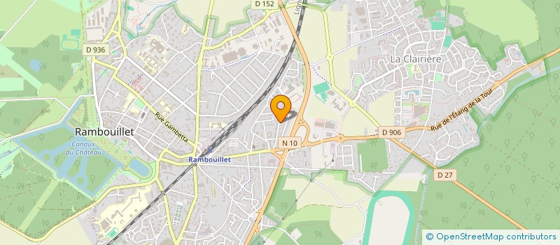 localisation de l'entreprise EN PRISE DE SENS à RAMBOUILLET