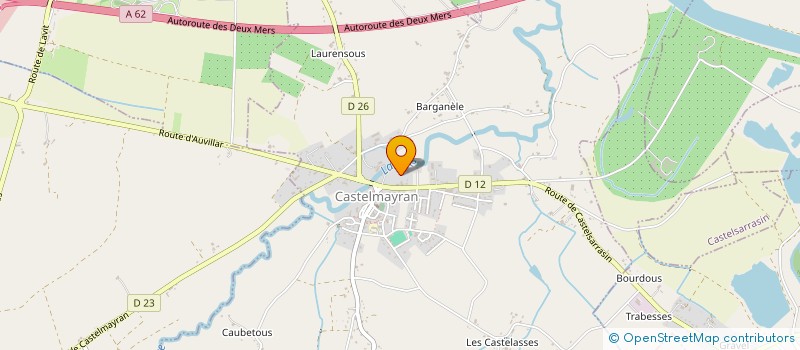 localisation de l'entreprise EN PRO  CASTELMAYRAN