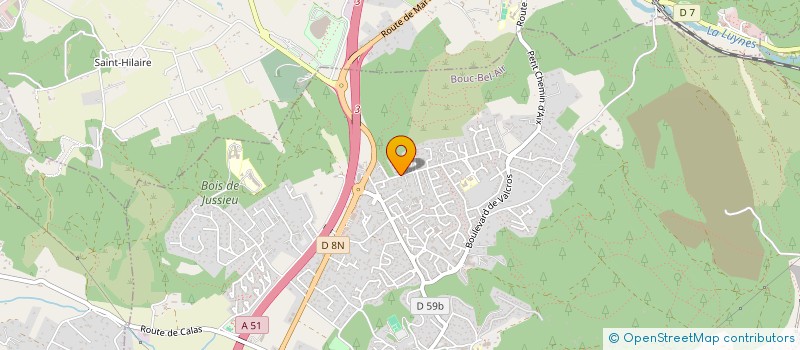 localisation de l'entreprise EN PROVENCE à BOUC-BEL-AIR