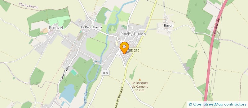 localisation de l'entreprise EN QUETE DE PAYSAGE SERVICE  PLACHY-BUYON