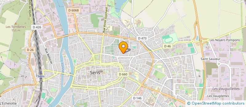 localisation de l'entreprise EN'QUETE DE SENS à SENS