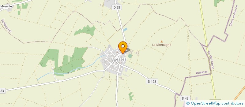 localisation de l'entreprise EN'QUETE DE SENS à BOESSES