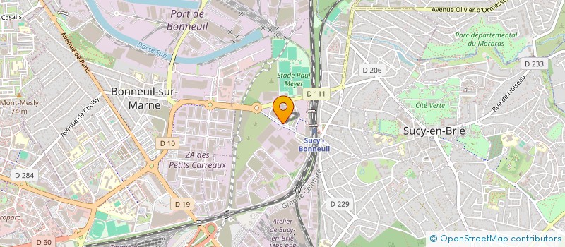 localisation de l'entreprise EN RECHERCHE DE PAIX COACHING 2.0 à SUCY-EN-BRIE
