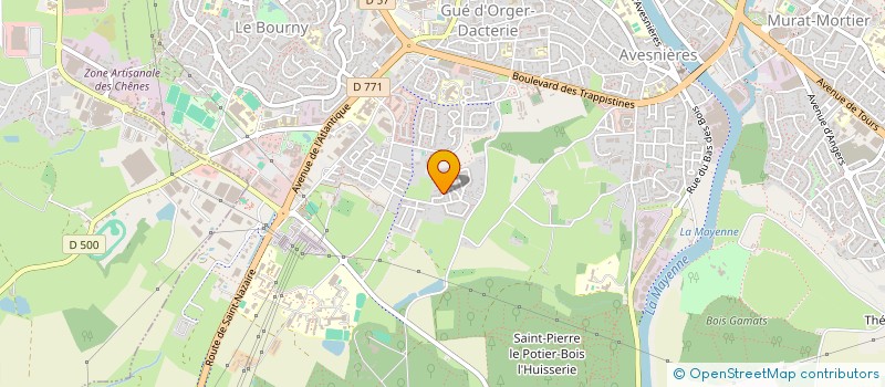 localisation de l'entreprise EN RESONANCE à LAVAL