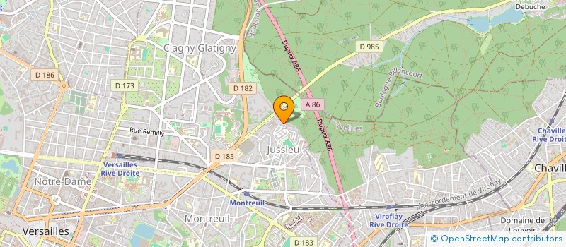 localisation de l'entreprise EN RETARD à VERSAILLES