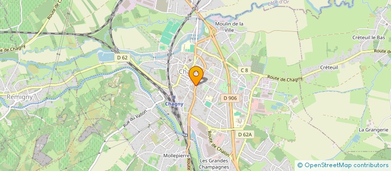 localisation de l'entreprise EN ROUE LIBRE à CHAGNY