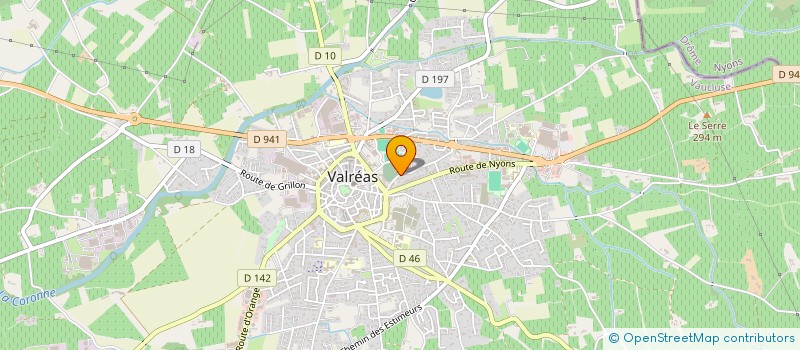 localisation de l'entreprise EN ROUE LIBRE à VALREAS