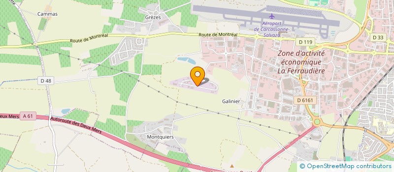 localisation de l'entreprise EN ROUE LIBRE  CARCASSONNE