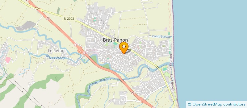 localisation de l'entreprise EN ROUTE  BRAS-PANON