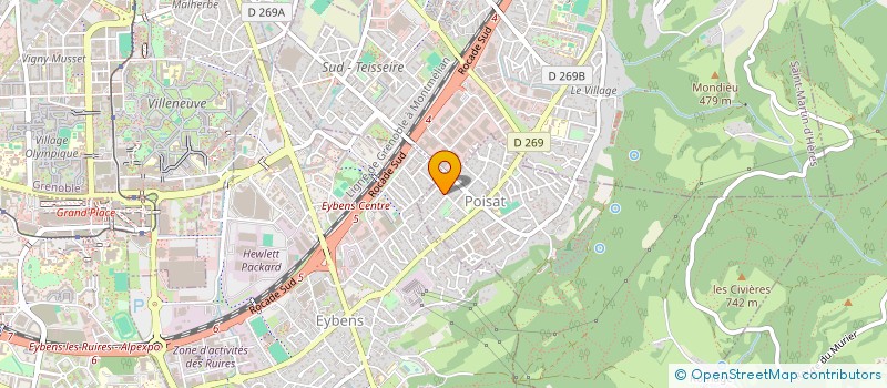 localisation de l'entreprise EN ROUTE AVEC AILE  POISAT