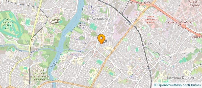 localisation de l'entreprise EN ROUTE ENSEMBLE 44 à NANTES
