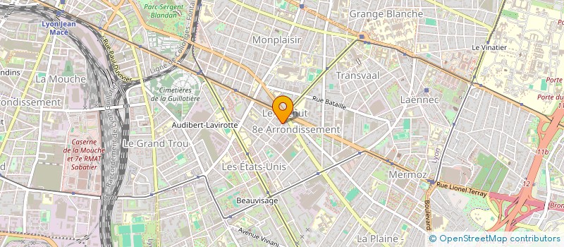 localisation de l'entreprise EN ROUTE MAUVAISE TROUPE  LYON