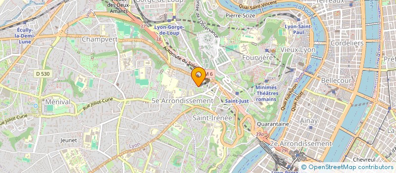 localisation de l'entreprise EN ROUTE MAUVAISE TROUPE  LYON