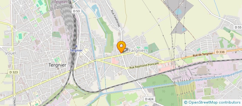 localisation de l'entreprise EN ROUTE POUR L'EVASION  TERGNIER