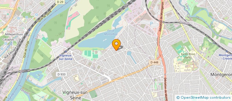 localisation de l'entreprise EN ROUTE POUR LES PLAQUETTES à VIGNEUX-SUR-SEINE